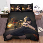 Spy X Family Yor Briar In Dangerous Situation Artwork Bed Sheets Spread Duvet Cover Bedding Sets