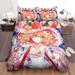 The Saga Of Tanya The Evil Tanya In Sweet Flowers Dress Bed Sheets Spread Duvet Cover Bedding Sets