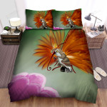 The Wild Animal - The Insect Hummingbird Taking Honey Bed Sheets Spread Duvet Cover Bedding Sets