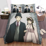Spy X Family Forger Family Going Aboard Artwork Bed Sheets Spread Duvet Cover Bedding Sets