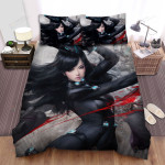 Gantz Reika Shimohira In Bloody Mission Artwork Bed Sheets Spread Duvet Cover Bedding Sets