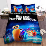 Turbo (2013) Movie Poster Bed Sheets Spread Comforter Duvet Cover Bedding Sets