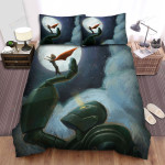 The Iron Giant (1999) Be Stronger Movie Poster Bed Sheets Spread Comforter Duvet Cover Bedding Sets