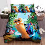 Turbo (2013) Movie Poster Theme 4 Bed Sheets Spread Comforter Duvet Cover Bedding Sets