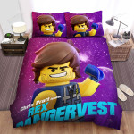 The Lego Movie 2: The Second Part (2019) Rex Dangervest Poster Bed Sheets Spread Comforter Duvet Cover Bedding Sets