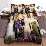 Sex And The City (1998–2004) Movie Poster 3 Bed Sheets Spread Comforter Duvet Cover Bedding Sets