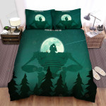 The Iron Giant (1999) Full Moon Night Movie Poster Bed Sheets Spread Comforter Duvet Cover Bedding Sets