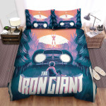 The Iron Giant (1999) Car Movie Poster Bed Sheets Spread Comforter Duvet Cover Bedding Sets