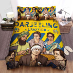 The Darjeeling Limited Movie Art 3 Bed Sheets Spread Comforter Duvet Cover Bedding Sets
