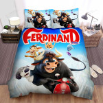 Ferdinand (2017) Movie Poster Fanart Bed Sheets Spread Comforter Duvet Cover Bedding Sets