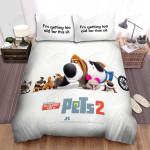The Secret Life Of Pets 2 (2019) I'm Getting Too Old For This Sit Bed Sheets Spread Comforter Duvet Cover Bedding Sets