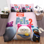 The Secret Life Of Pets 2 (2019) Movie Poster Fanart 2 Bed Sheets Spread Comforter Duvet Cover Bedding Sets