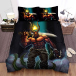 Hellboy Movie Art 6 Bed Sheets Spread Comforter Duvet Cover Bedding Sets