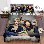 Grace And Frankie (2015–2022) Movie Poster 2 Bed Sheets Spread Comforter Duvet Cover Bedding Sets