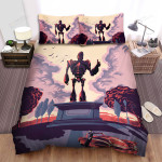 The Iron Giant (1999) Monument Movie Poster Bed Sheets Spread Comforter Duvet Cover Bedding Sets