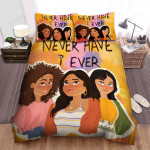 Never Have I Ever (2020) Movie Illustration Bed Sheets Spread Comforter Duvet Cover Bedding Sets