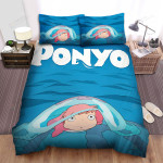 Ponyo (2008) Movie Poster 2 Bed Sheets Spread Comforter Duvet Cover Bedding Sets