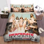 Desperate Housewives (2004–2012) Not Everything Comes Out In The Wash Movie Poster Bed Sheets Spread Comforter Duvet Cover Bedding Sets