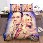 The Big Bang Theory (2007–2019) Movie Poster Bed Sheets Spread Comforter Duvet Cover Bedding Sets