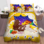 The Pigeon And Stars Bed Sheets Spread Duvet Cover Bedding Sets