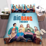 The Big Bang Theory (2007–2019) Movie Poster 3 Bed Sheets Spread Comforter Duvet Cover Bedding Sets