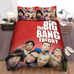 The Big Bang Theory (2007–2019) Movie Poster Fanart Bed Sheets Spread Comforter Duvet Cover Bedding Sets