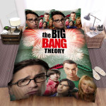 The Big Bang Theory (2007–2019) Movie Poster Fanart 6 Bed Sheets Spread Comforter Duvet Cover Bedding Sets