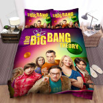 The Big Bang Theory (2007–2019) Movie Poster Fanart 5 Bed Sheets Spread Comforter Duvet Cover Bedding Sets