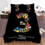 How I Met Your Mother (2005–2014) Movie Digital 3 Art Bed Sheets Spread Comforter Duvet Cover Bedding Sets