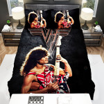 Eddie Art Van Halen Bed Sheets Spread Comforter Duvet Cover Bedding Sets