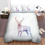 The Wildlife - The Polygonal Deer Bed Sheets Spread Duvet Cover Bedding Sets