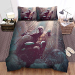 Classic Heroes Posters Aquaman Bed Sheets Spread Comforter Duvet Cover Bedding Sets