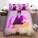Taco Bell Girl Digital Art Bed Sheets Spread Comforter Duvet Cover Bedding Sets
