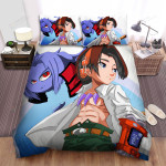 Shaman King Yoh Asakura Digital Drawing Bed Sheets Spread Duvet Cover Bedding Sets