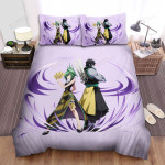 Shaman King Tao Jun & Pai Long Digital Art Bed Sheets Spread Duvet Cover Bedding Sets