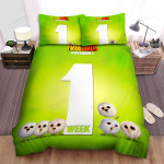 Free Birds (2013) 1 Week To Go Poster Bed Sheets Spread Comforter Duvet Cover Bedding Sets