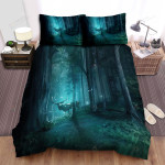 The Wildlife - The Mystic Deer Bed Sheets Spread Duvet Cover Bedding Sets