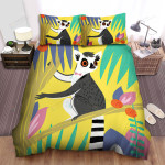 The Lemur Looking Back Bed Sheets Spread Duvet Cover Bedding Sets