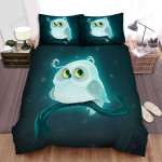 The Wild Bird - The Light Owl On A Tree Bed Sheets Spread Duvet Cover Bedding Sets