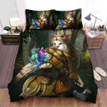 The Wild Bird - The Owl Hunter Art Bed Sheets Spread Duvet Cover Bedding Sets