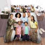 Black-Ish (2014–2022) Movie Poster Theme Bed Sheets Spread Comforter Duvet Cover Bedding Sets