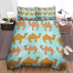 The Wild Animal - The Seamless Camel Illustration Bed Sheets Spread Duvet Cover Bedding Sets