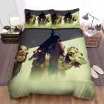 The Wild Animal - The Camel Pair Moving In Desert Bed Sheets Spread Duvet Cover Bedding Sets