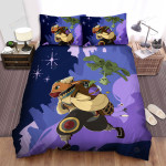 The Wild Animal - The Camel Travelling At Night Bed Sheets Spread Duvet Cover Bedding Sets