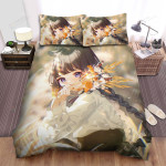 Ninomae Ina'nis & Wild Flowers Bed Sheets Spread Duvet Cover Bedding Sets