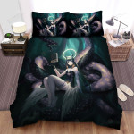 Ninomae Ina'nis With Angel Ring Bed Sheets Spread Duvet Cover Bedding Sets