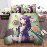 Ninomae Ina'nis & Plush Toys Bed Sheets Spread Duvet Cover Bedding Sets