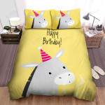 The Cattle - The Donkey In The Party Bed Sheets Spread Duvet Cover Bedding Sets