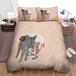 Relying On Her Donkey Bed Sheets Spread Duvet Cover Bedding Sets