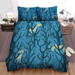 The Donkey In The Blue Forest Bed Sheets Spread Duvet Cover Bedding Sets